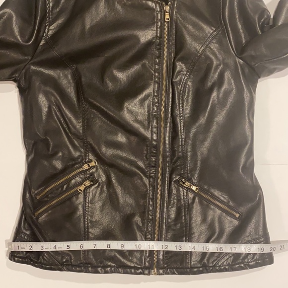 Levi’s Medium Brown Hooded Full Zip Bomber Jacket Coat T - Picture 10 of 16